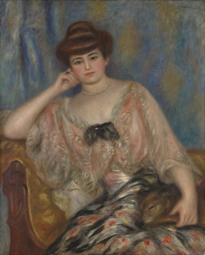 Misia Godebska-Sert portréja alkotó: Pierre Auguste Renoir
